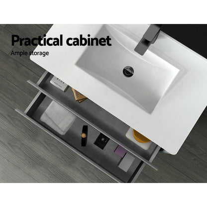 Cefito Vanity Unit 915mm with Basin Grey BV-YQ02-900-CEMENT-ABC
