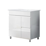Cefito Vanity Unit 765mm Freestanding Basin Cabinet BV-YQ04-750-WH-ABC