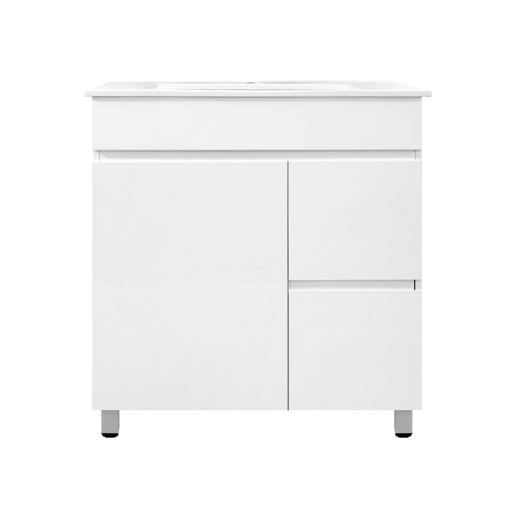 Cefito Vanity Unit 765mm Freestanding Basin Cabinet BV-YQ04-750-WH-ABC