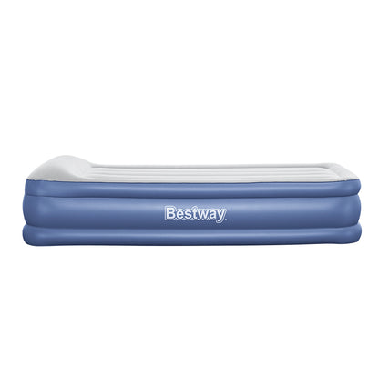 Bestway Air Mattress Inflatable Bed 46cm Airbed Single Blue BW-BED-D-67628