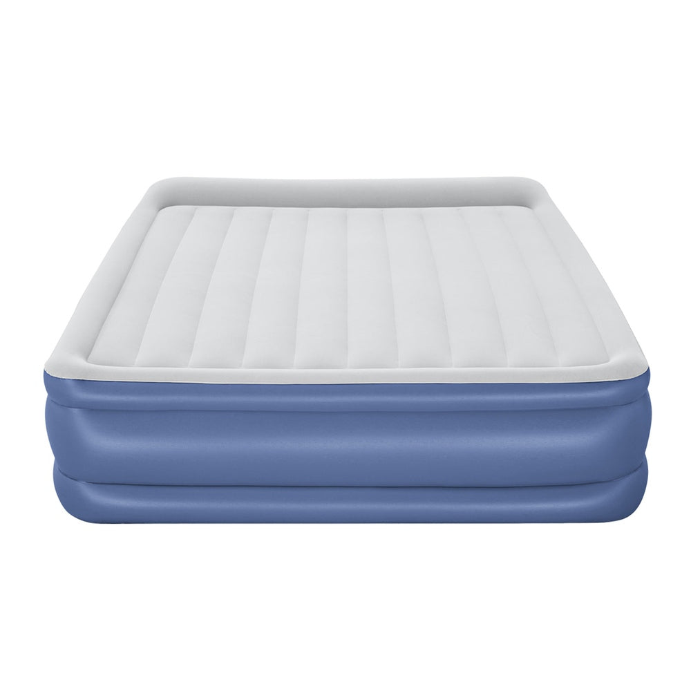 Bestway Air Mattress King Inflatable Bed 56cm Airbed Blue BW-BED-K-61-67692
