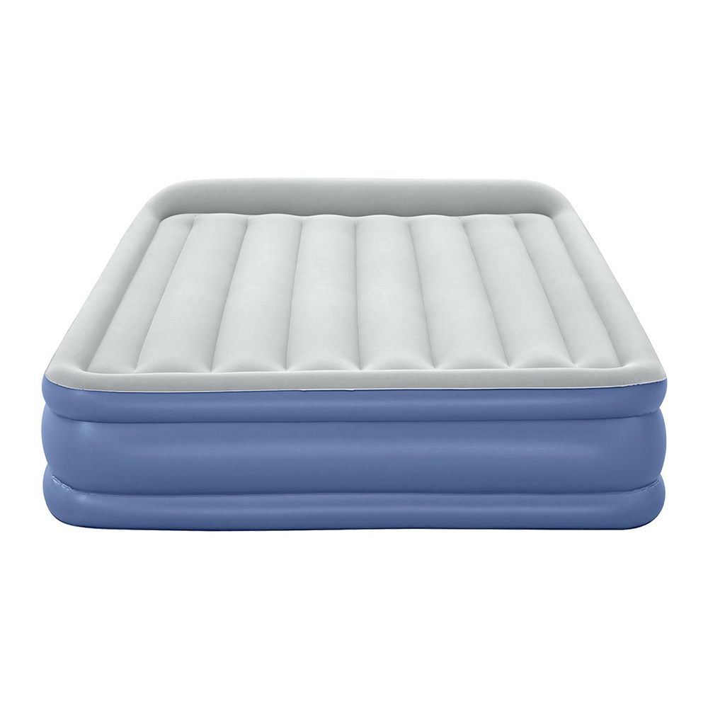 Bestway Air Mattress Queen Inflatable Bed 46cm Airbed Blue BW-BED-Q-46-67630