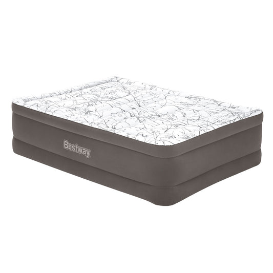 Bestway Air Mattress Queen Inflatable Bed 56cm Airbed Grey BW-BED-Q-56-6713E
