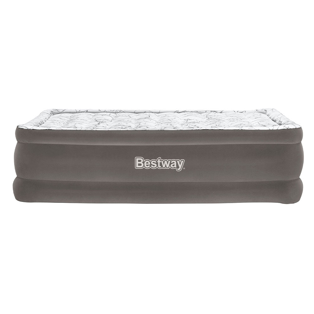 Bestway Air Mattress Queen Inflatable Bed 56cm Airbed Grey BW-BED-Q-56-6713E