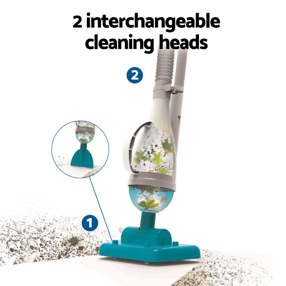 Bestway Pool Cleaner 2 Cleaning Heads Vacuum 6m Hose 1.9m Aluminium Pole BW-CLEANER-58212
