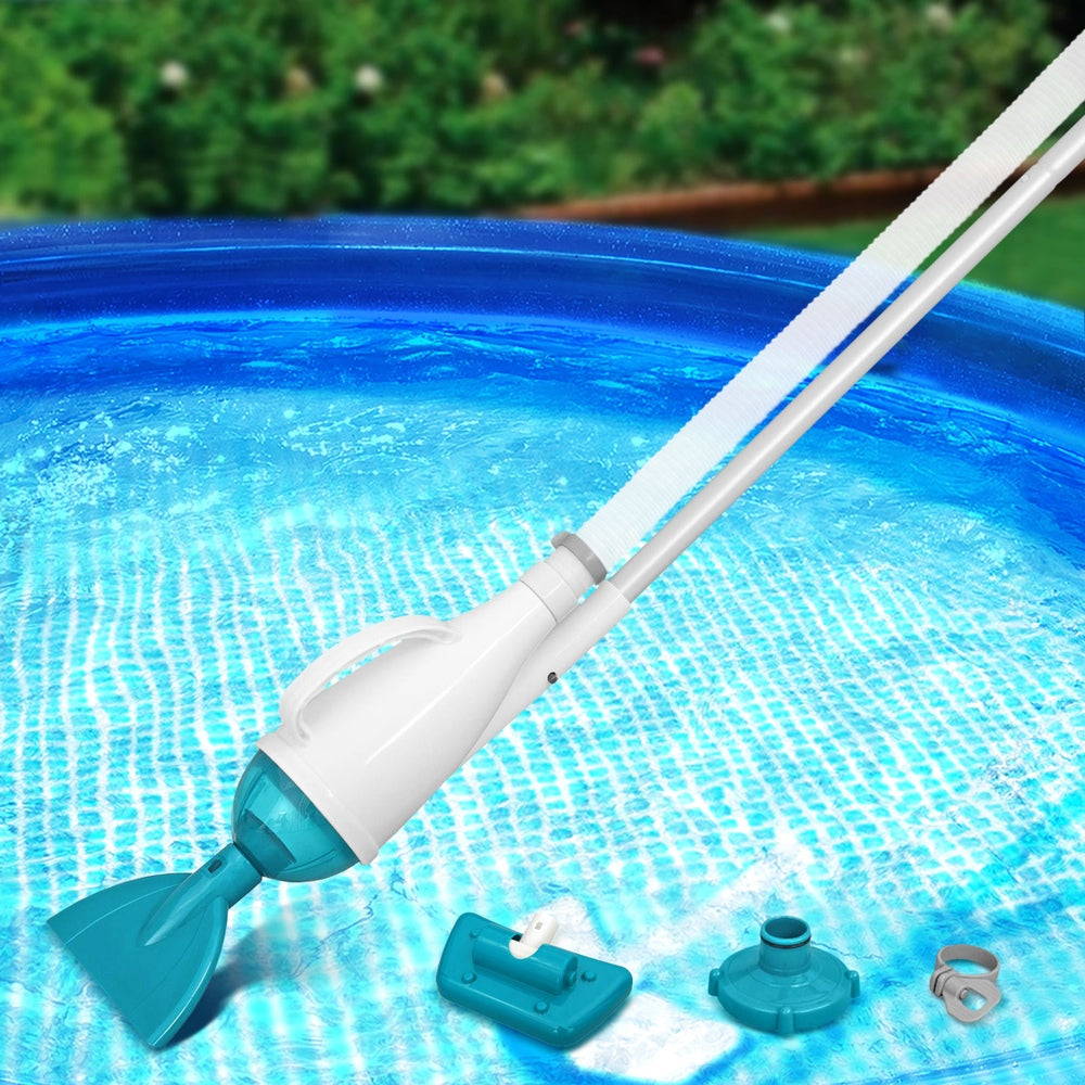 Bestway Pool Cleaner 2 Cleaning Heads Vacuum 6m Hose 1.9m Aluminium Pole BW-CLEANER-58212