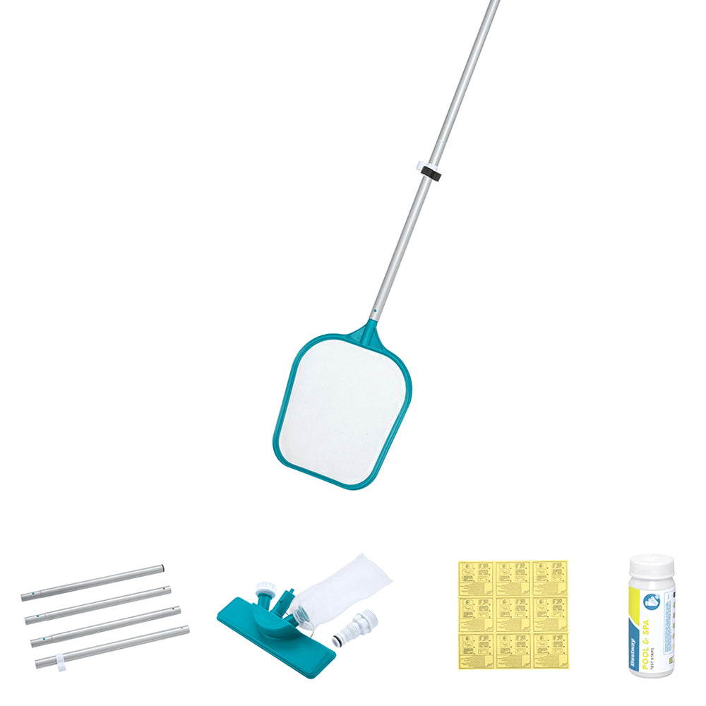 Bestway Pool Cleaner Vacuum Chemical Dispenser Thermometer Swimming Pools Cleaning Kit BW-CLEANER-58794