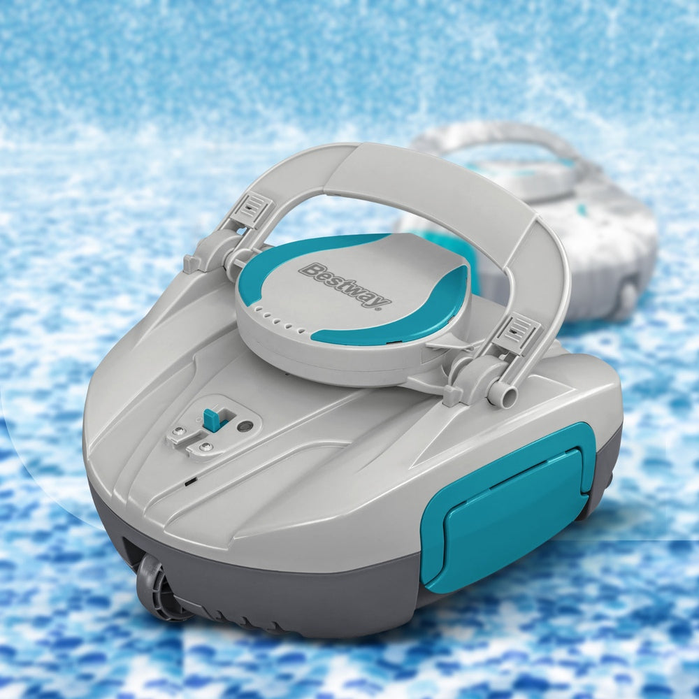 Bestway Robotic Pool Cleaner Cordless Automatic Robot Clean Swimming Pools Floor BW-CLEANER-RO-58864