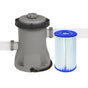 Bestway Pool Pump Cartridge Filter 330GPH 1249L/H Flowclear Filters Cleaner BW-FIL-PUMP-58381