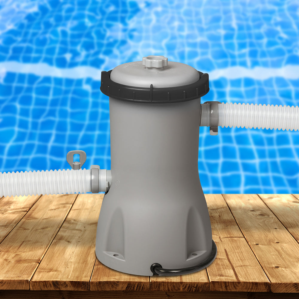 Bestway Pool Pump Cartridge Filter 530GPH 2006L/H Flowclear? Filters Cleaner BW-FIL-PUMP-58383