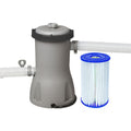 Bestway Pool Pump Cartridge Filter 800GPH 3028L/H Flowclear Filters Cleaner BW-FIL-PUMP-58386