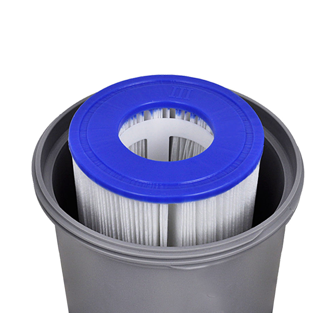 Bestway Pool Pump Cartridge Filter 800GPH 3028L/H Flowclear Filters Cleaner BW-FIL-PUMP-58386