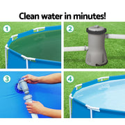 Bestway Pool Pump Cartridge Filter 800GPH 3028L/H Flowclear Filters Cleaner BW-FIL-PUMP-58386