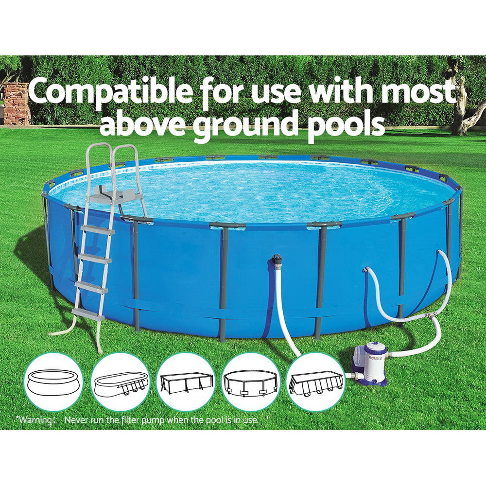 Bestway Pool Pump Cartridge Filter 2500GPH 9463L/H Flowclear Filters Cleaner BW-FIL-PUMP-58391