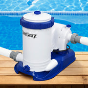 Bestway Pool Pump Cartridge Filter 2500GPH 9463L/H Flowclear Filters Cleaner BW-FIL-PUMP-58391