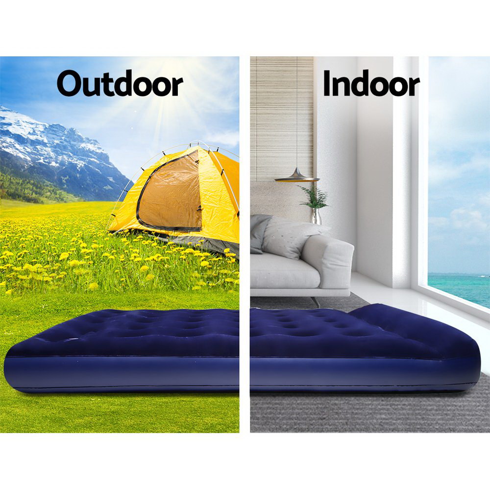 Bestway Single Size Inflatable Air Mattress - Navy BW-FL-BED-S-22