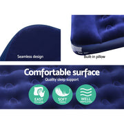 Bestway Single Size Inflatable Air Mattress - Navy BW-FL-BED-S-22