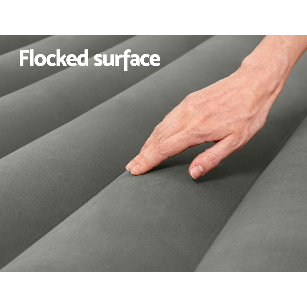 Bestway Air Mattress Single Inflatable Bed 30cm Airbed Grey BW-FL-BED-S-30-67680
