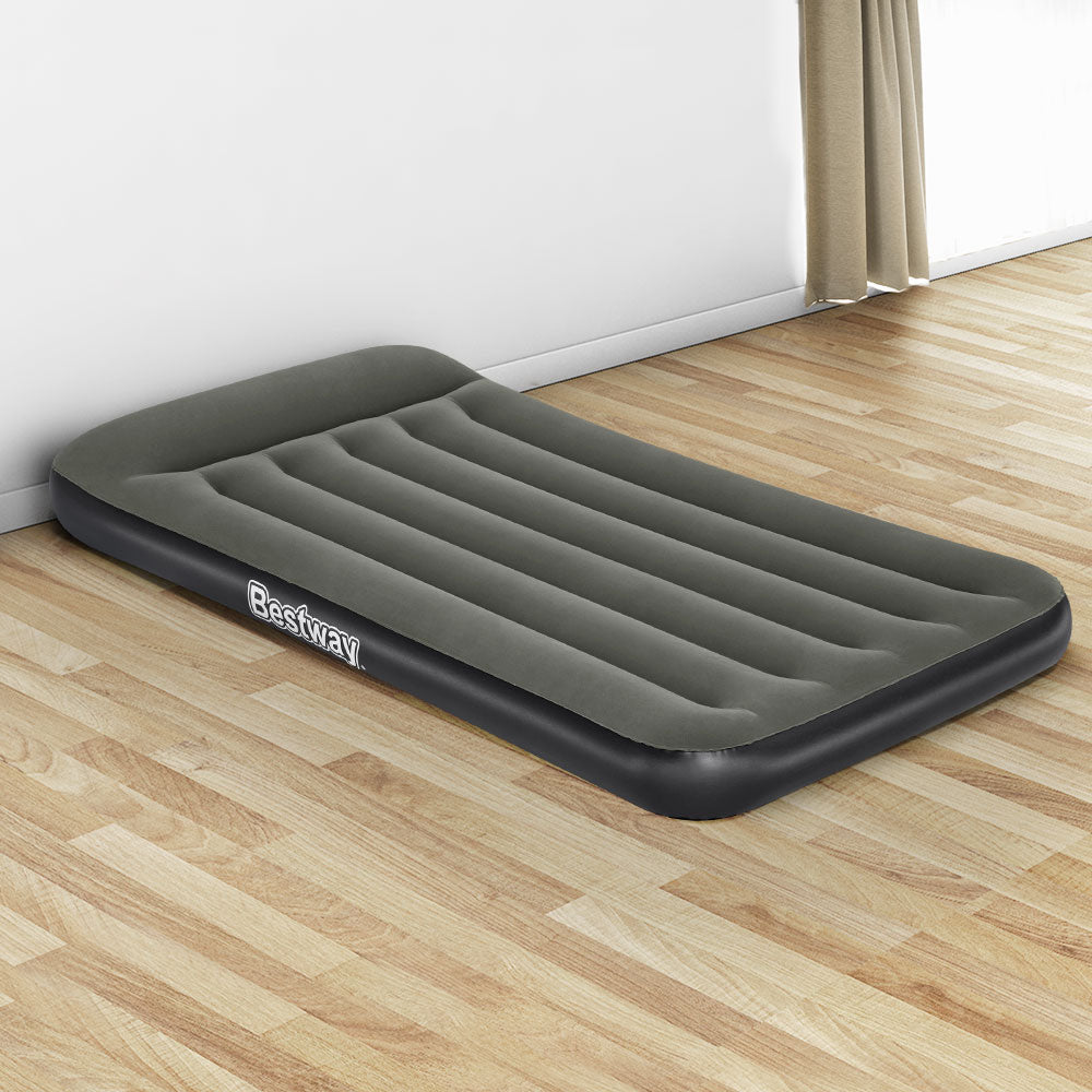 Bestway Air Mattress Single Inflatable Bed 30cm Airbed Grey BW-FL-BED-S-30-67680