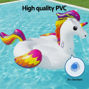 Bestway Unicorn Float Rider Inflatable Ride On Floating Pool Lounger 224x156CM BW-FLOAT-41113