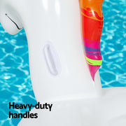 Bestway Unicorn Float Rider Inflatable Ride On Floating Pool Lounger 224x156CM BW-FLOAT-41113