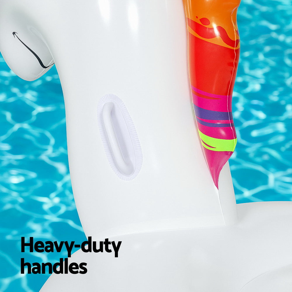 Bestway Unicorn Float Rider Inflatable Ride On Floating Pool Lounger 224x156CM BW-FLOAT-41113