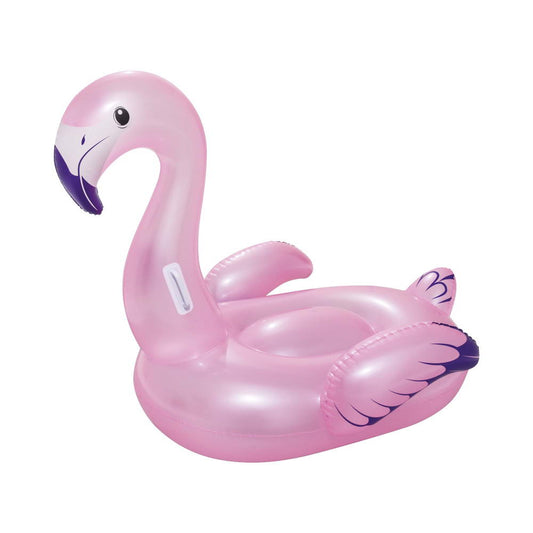 Bestway Kids Flamingo Rider Ride On Float Floating Seat Pool Lounger 1.27Mx1.27M BW-FLOAT-41122