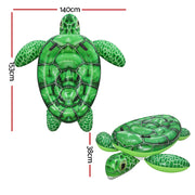 Bestway Float Turtle Rider Inflatable Ride On Floating Pool Lounger 153x140CM BW-FLOAT-41524