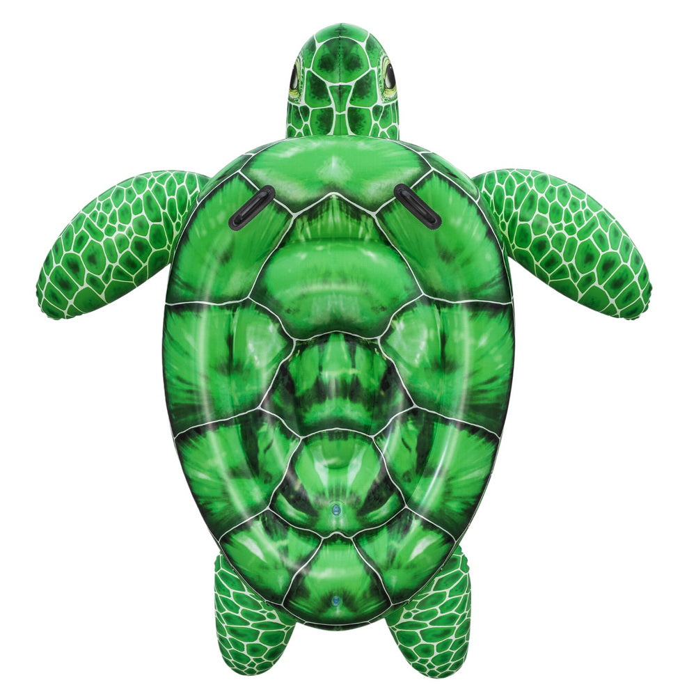 Bestway Float Turtle Rider Inflatable Ride On Floating Pool Lounger 153x140CM BW-FLOAT-41524