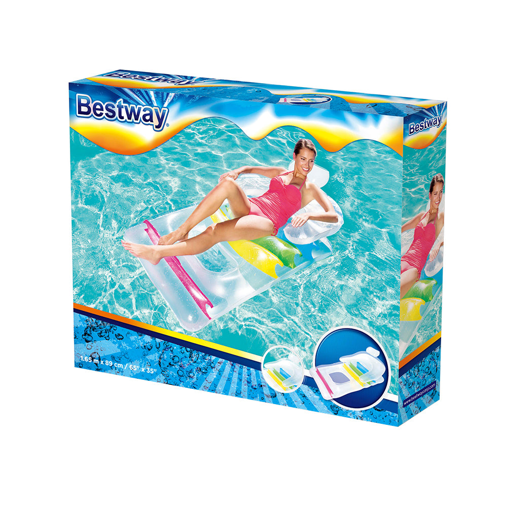 Bestway Pool Float Inflatable Lounge Seat Pillow Bed BW-FLOAT-43011