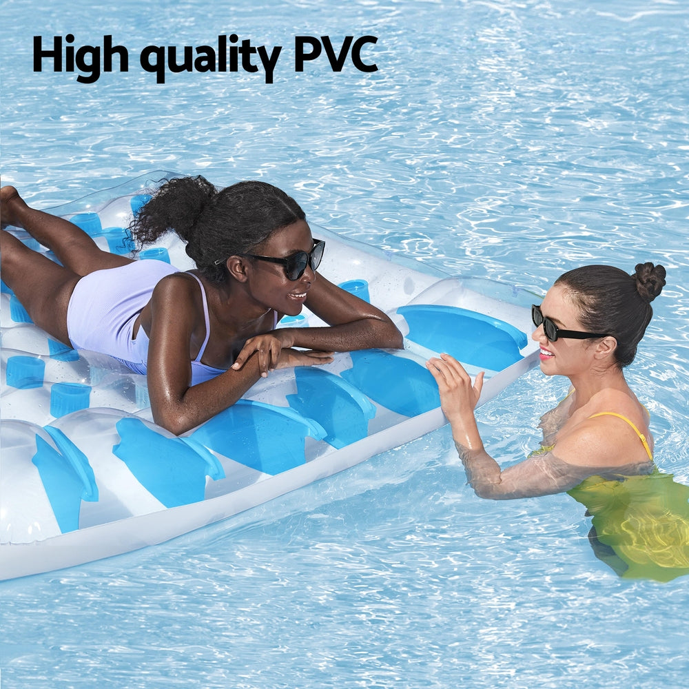 Bestway Float Floating Seat Pool Lounger Inflatable Lounge Chair Seat Pillow Bed BW-FLOAT-43055