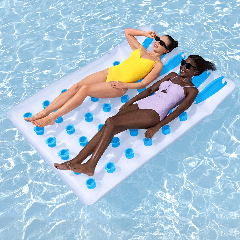 Bestway Float Floating Seat Pool Lounger Inflatable Lounge Chair Seat Pillow Bed BW-FLOAT-43055