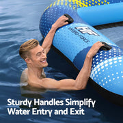 Bestway Inflatable Floating Island Float Lounger Sunshade Pool Bed 3.05Mx1.86M BW-FLOAT-43645