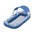 Bestway Inflatable Floating Float Lounger with Sunshade Canopy 1.98Mx1.12M Blue BW-FLOAT-43732