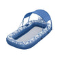 Bestway Inflatable Floating Float Lounger with Sunshade Canopy 1.98Mx1.12M Blue BW-FLOAT-43732