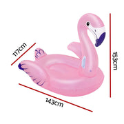 Bestway Flamingo Rider Ride On Float Floating Seat Pool Lounger 1.43Mx1.53M BW-FLOAT-KID-41475