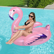 Bestway Flamingo Rider Ride On Float Floating Seat Pool Lounger 1.43Mx1.53M BW-FLOAT-KID-41475