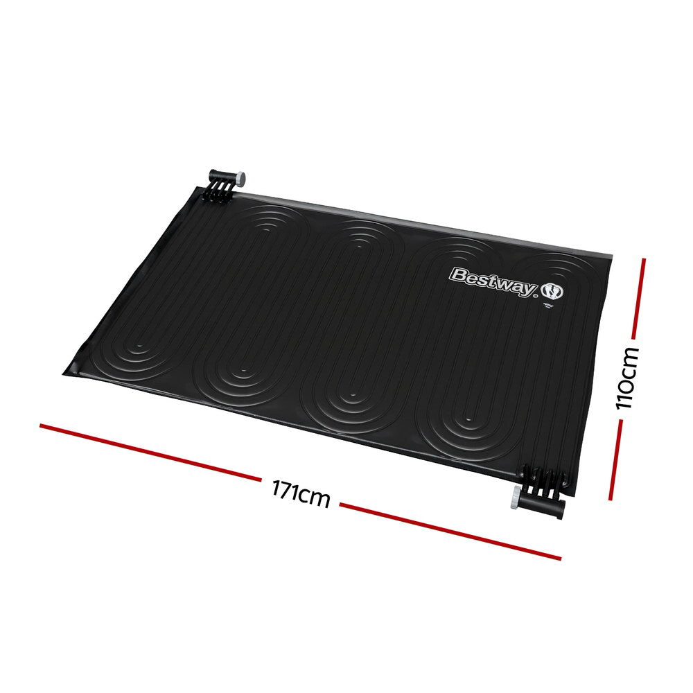 Bestway Solar Pool Heater Pad 110x171cm Boost Swimming Pool 3-5 degrees C Warmer BW-HEAT-58423
