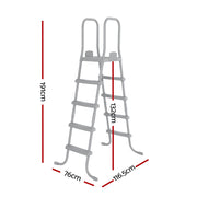 Bestway Above Ground Pool Ladder with Removable Steps BW-LAD-132CM-58337