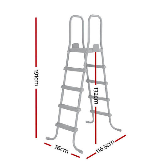 Bestway Above Ground Pool Ladder with Removable Steps BW-LAD-132CM-58337