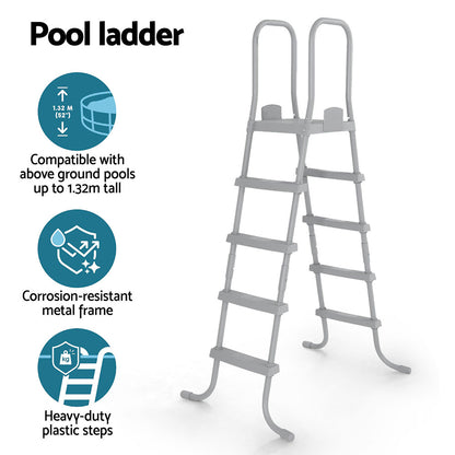 Bestway Above Ground Pool Ladder with Removable Steps BW-LAD-132CM-58337