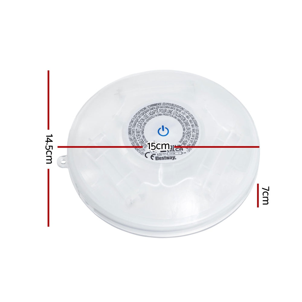 Bestway Pool Float Lamp LED Lights 7 Modes Multi Color Lamps For Pools BW-LAMP-58419