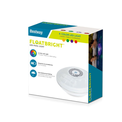 Bestway Pool Float Lamp LED Lights 7 Modes Multi Color Lamps For Pools BW-LAMP-58419