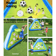 Bestway Kids Inflatable Soccer basketball Outdoor Inflated Play Board Sport BW-PARK-53353