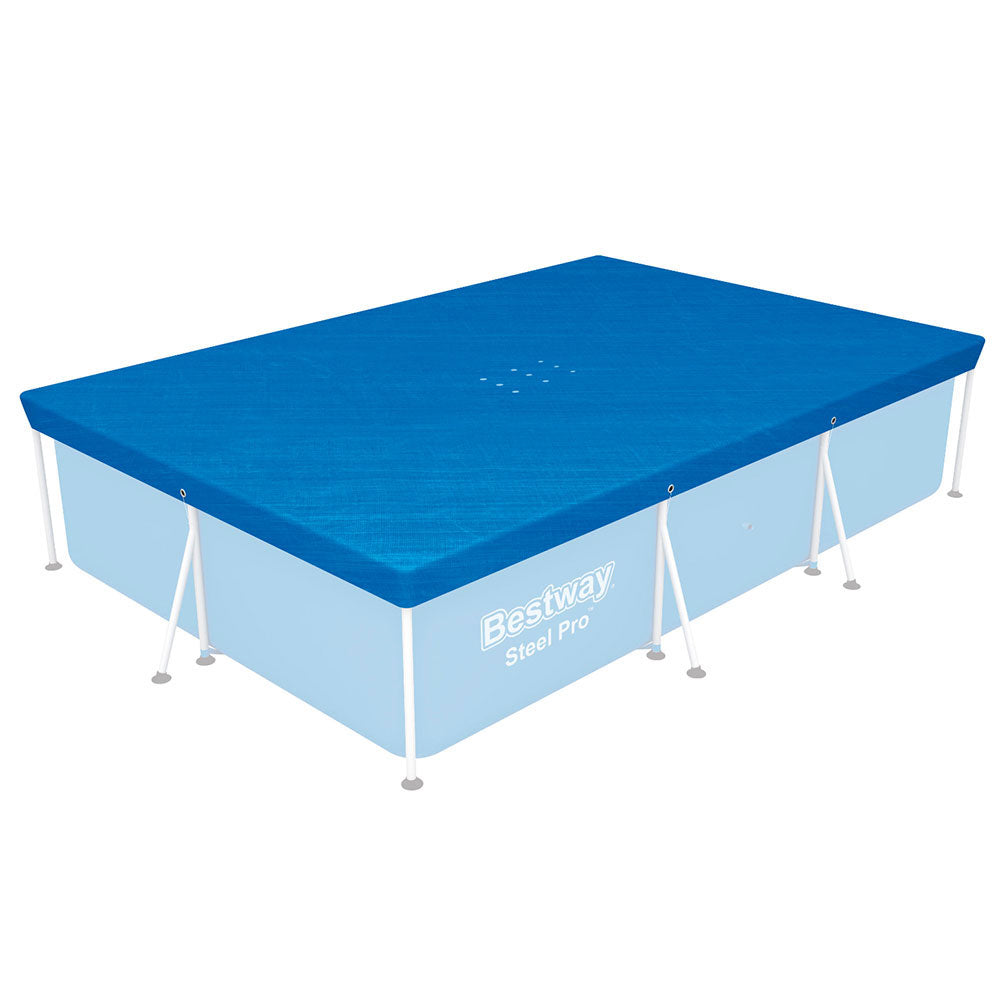 Bestway Pool Cover 58106 Fits 3x2.01m Above Ground Swimming Pool PE Blanket BW-PC-3X2-58106