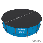 Bestway Pool Cover Fits 3.66m/12ft Round Swimming Pool PVC Blanket 3.7m BW-PC-58037