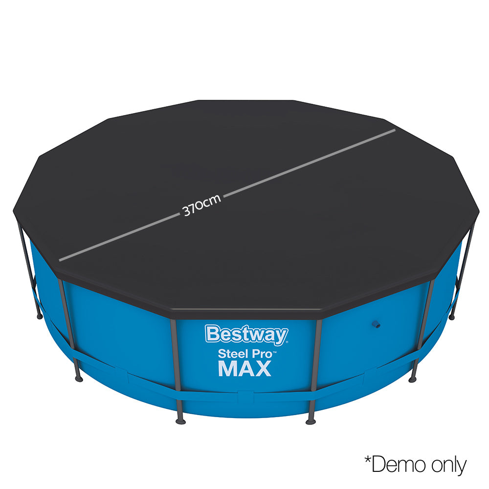 Bestway Pool Cover Fits 3.66m/12ft Round Swimming Pool PVC Blanket 3.7m BW-PC-58037