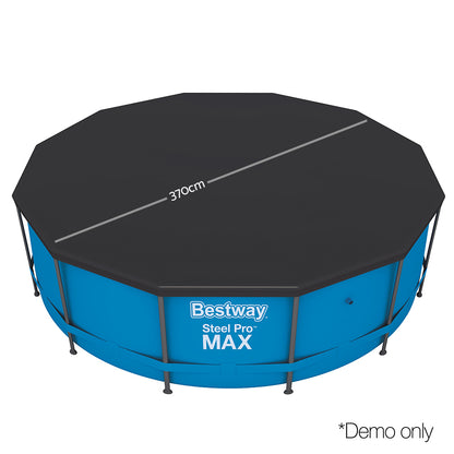 Bestway Pool Cover Fits 3.66m/12ft Round Swimming Pool PVC Blanket 3.7m BW-PC-58037