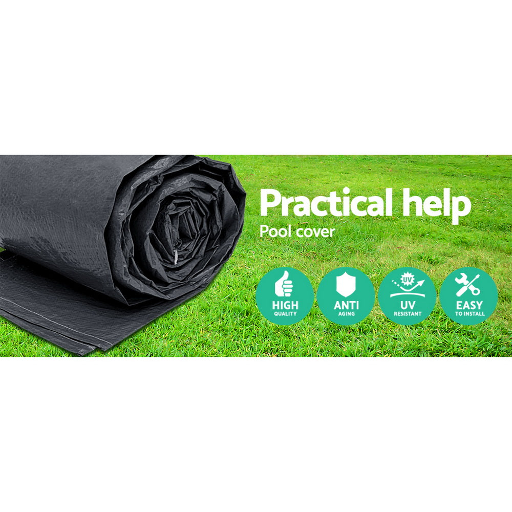 Bestway Pool Cover Fits 3.66m/12ft Round Swimming Pool PVC Blanket 3.7m BW-PC-58037