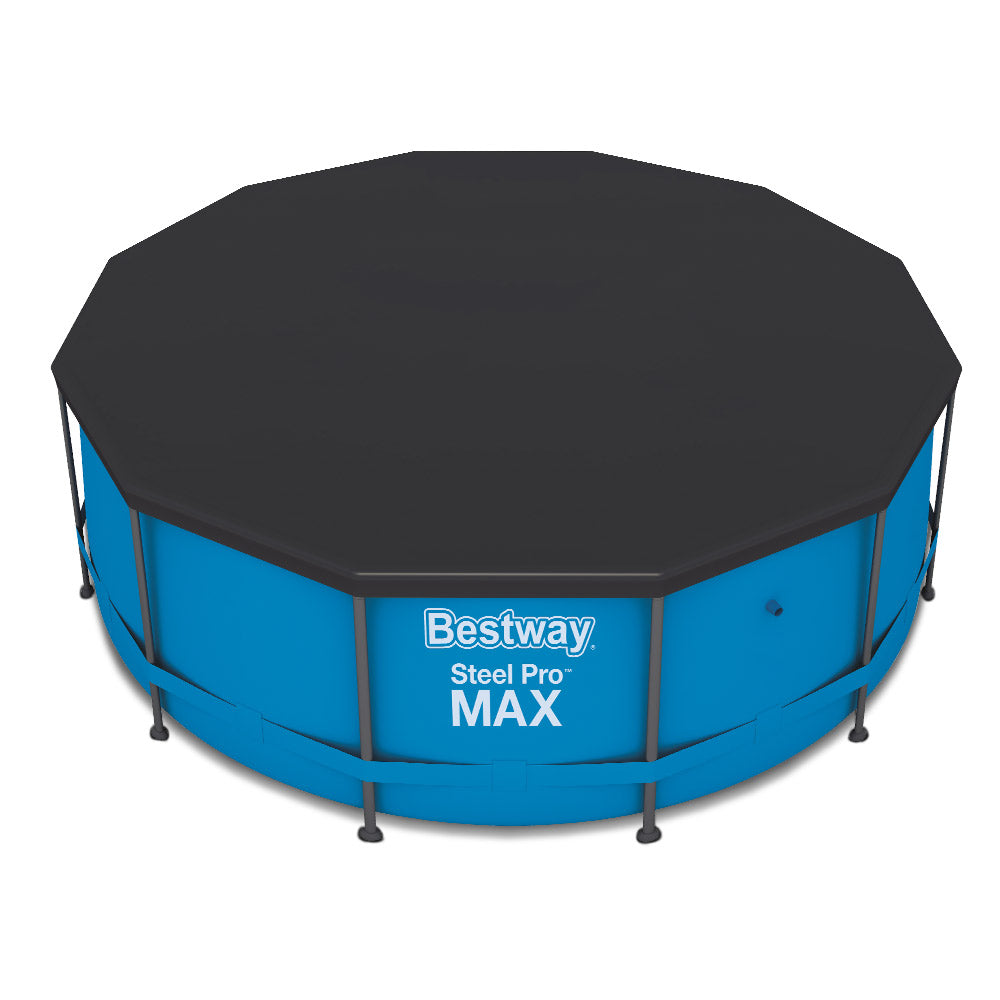 Bestway Pool Cover Fits 3.66m/12ft Round Swimming Pool PVC Blanket 3.7m BW-PC-58037